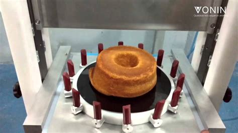Cake boss máquina de fenda de bolo cliente